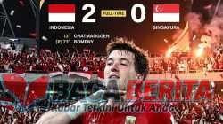 INDONESIA MENANG 2-0 ATAS SINGAPURA