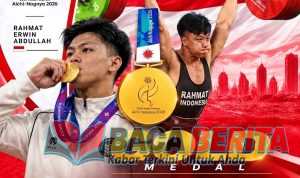 Rahmat Erwin Abdullah Sumbang Emas Kedua Indonesia