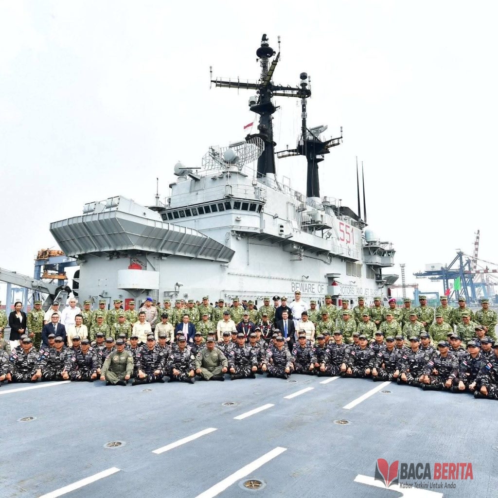 KRI Sriwijaya Bersandar di Tanjung Priok: Pangkalan Bergerak Baru TNI AL Siap Jalankan Misi Kemanusiaan