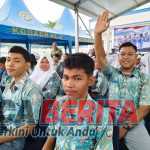 KODAERAL I DUKUNG PELUNCURAN EKSTRAKURIKULER KKRI DI BELAWAN 