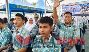 KODAERAL I DUKUNG PELUNCURAN EKSTRAKURIKULER KKRI DI BELAWAN